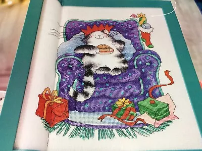 Christmas Cat By Margaret Sherry Cross Stitch Chart D 5 • £1.60