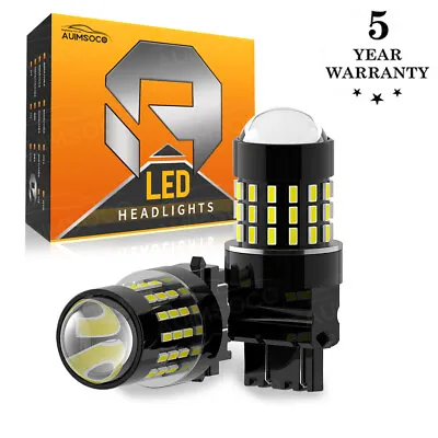 3156 3157 LED Back Up Reverse Lights Bulb White For Ford Mustang 1990- 2003 2004 • $21.99