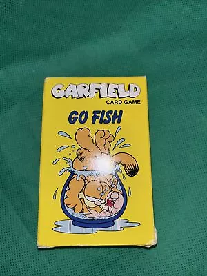 Vintage Garfield Go Fish Card Game - Complete W/ Instructions Great Condition. • $15
