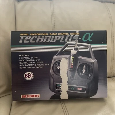 £49.99 • Buy Acoms Techniplus-a 2 Channel Radio Unit + Electronize Speed Controller Type 43x