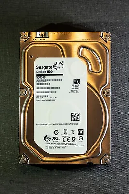 Seagate 5TB HDD 3.5  SATA | Empty Wiped HD Hard Disc Drive ST5000DM000 5000GB • £75