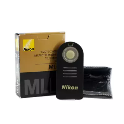 ML-L3 Wireless IR Remote Control For Nikon D7000 D5100 D5000 D3000 D90 D60 F65 • $10.99
