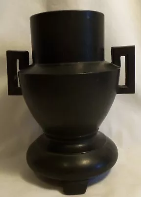 Beautiful Art Deco Style Black Vase. 6 X 6  Made In Japan. • $10