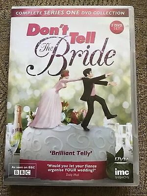 Don't Tell The Bride: Complete Series 1 - 2x DVD - 2013 - Ruth Jones - VGC • £11.99