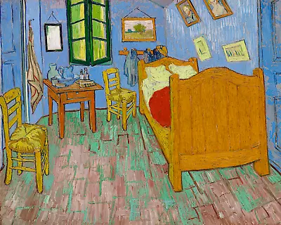 Vincent Van Gogh's The Bedroom 8 X10  Art Print 8x10 • $12.99