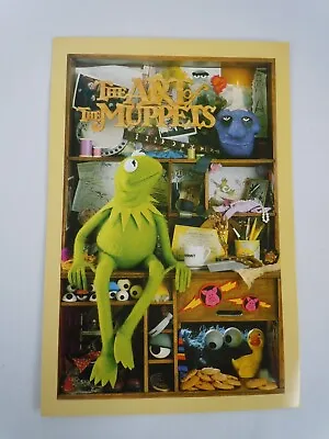 1983 The Art Of The Muppets Kermit The Frog Cookie Monster Jim Henson Postcard • $4.45