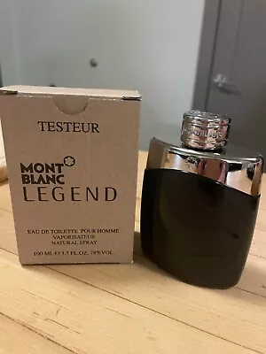 Mont Blanc Legend 3.3 / 3.4 Oz EDT Cologne For Men New In Box • $35