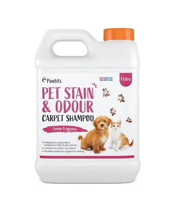 Pet Stain And Odour Carpet Shampoo - Upholstery Cleaner Neutraliser Urine Smells • £9.89