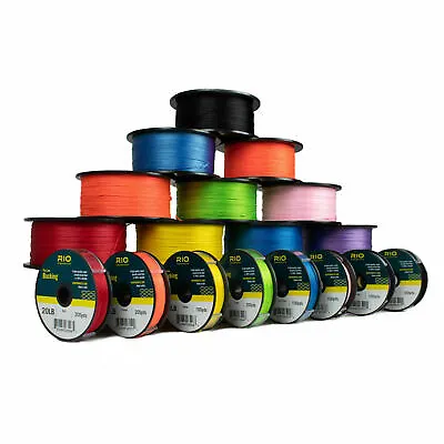 RIO Dacron Fly Fishing Line Backing 20lb 30lb 65lb 100 Yds To 300 Yds Spool • $10.07