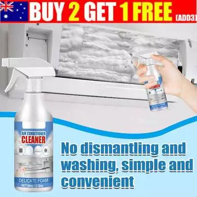 Household Air Conditioner Foaming Cleaner Air Con Coil Foam Cleaning Spray AL • $10.22
