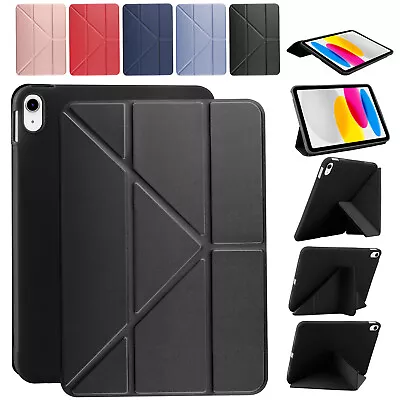 For IPad 10th/7/8/9th 10.2  Pro 11  12.9 /Air 3rd 4/5th 10.9  Leather Stand Case • $13.95