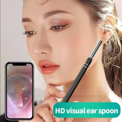 5.5MM HD Visual Ear Endoscope Spoon Camera 3in1 USB Otoscope Ear Wax Cleaning • $10.98