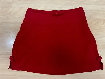 $9.99 • Buy Beyond Yoga Skort Kate Spade Athletic Skirt Built In Shorts Extra Small XS Red