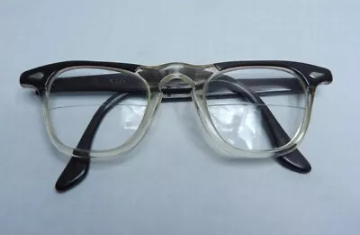 Vintage Tart Optical Arnel ? Bifocal Eyeglasses • $24.95