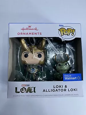 Funko Pop Hallmark Loki & Alligator Ornaments 2023 Marvel New • $24.99