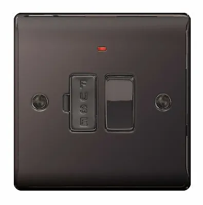 £8.79 • Buy METAL BLACK NICKEL BG NEXUS Switches & Sockets Decorative Light Mains USB Range