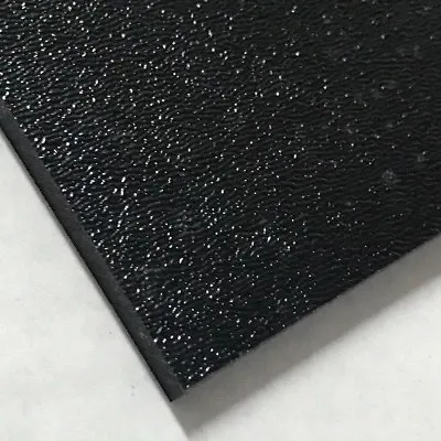 $36.67 • Buy ABS Black Plastic Sheet .125 - 1/8  X 24  X 36” Textured 1 Side Vacuum Forming 