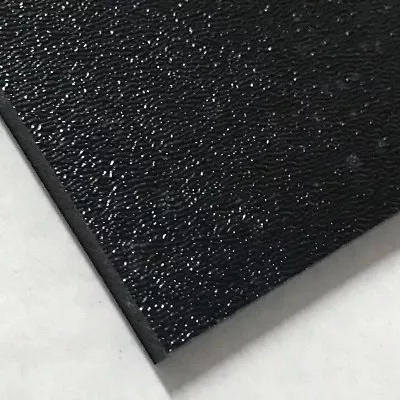 $23.99 • Buy ABS Black Plastic Sheet 1/4  X 12  X 24” Textured 1 Side Vacuum Forming 