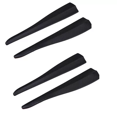 4X Car Corner Bumper Guard Strip Anti Collision Crash Bar Protection Lips Cover • $26.84