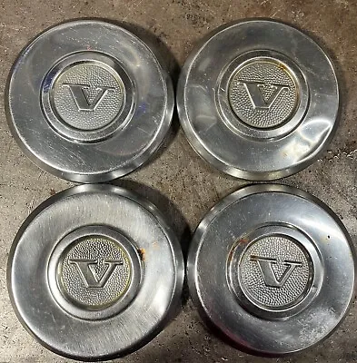 Vintage Set Of 4 OEM 1975-84 Volvo 244 245 242 DL Steel Wheel Center Cap Hubcaps • $80