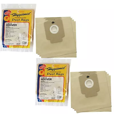 Bags Fits Hoover H58 H63 H64 Sprint Freespace Vacuum Cleaner Dust Bags X 10 Bags • £8.99