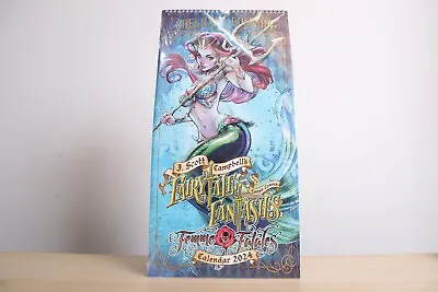 J Scott Campbell Fairytale Fantasies Femme Fatales 2024 Calendar Deluxe Edition • $49.99