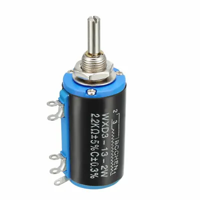 2.2K Adjustable Resistors Wire Wound Multi Turn Precision Potentiometer  1pcs • $7.06