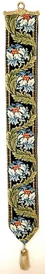 £52.98 • Buy Holy Grail Lined Belgian Tapestry Bell Pull Wall Hanging + Brass Hanger 00245