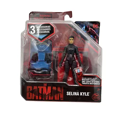 The Batman - Selina Kyle DC 3.75” Inch Action Figure 3 Accessories BRAND NEW • $4.85