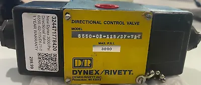 £393.49 • Buy Dynex 3000 Psi Directional Valve 6550 -02-115/Df-71-T