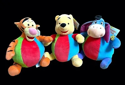 £7.99 • Buy Winnie The Pooh Plush Soft Toys, Winnie, Eeyore, Or Tigger 28cm High.