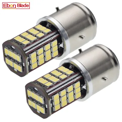 2 X BA21D 6 Volt LED Bulb Motorbike Headlight Vintage Classic Car Moto 6V Globe • $18.98