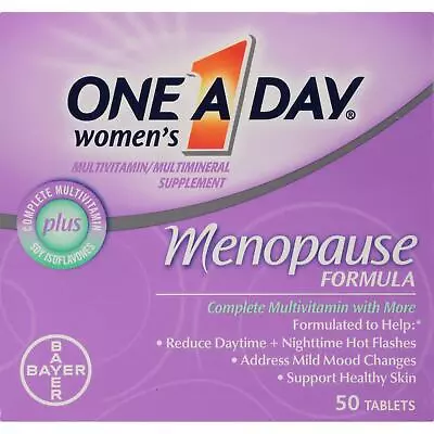 One-A-Day Women's Menopause Formula Multivitamin 50-tablet Bottle • $22.59