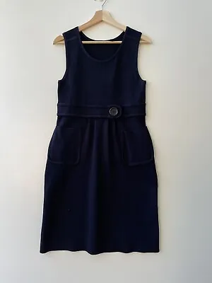 Country Road Clothing Australia Women's Blue Sleeveless Jumper Dress Size M • $25