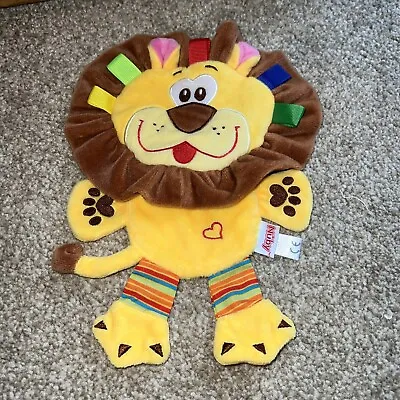 NUBY Baby Comforter Taggie Lion Wild Animal Soft Toy Doudou Plush New❤️ • £7.99