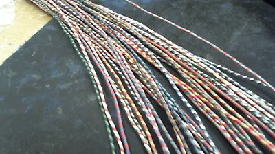 21 Ft CoilRARE  Western Electric 22ga CLOTH SILK 1930-40s  Single Colors • $14.95