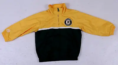 Majestic MLB Oakland A's Athletics Toddler Jacket 24m 100% Polyester Windbreaker • $29.99