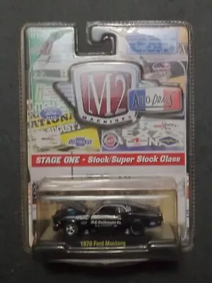 M2-auto Drags Stage One-stock/super Stock-1970 Ford Mustang- 1/64-extremely Rare • $7
