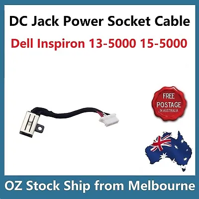 Dc Jack Power Cable For Dell Inspiron 13-5000 13-5368 13-5378 13-5379 PF8JG P58F • $9