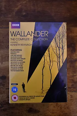 Wallander - The Complete Collection (DVD) BBC Kenneth Branagh Box Set 8 Discs • £10