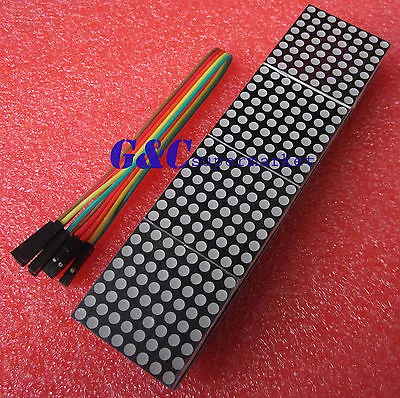 2PCS MAX7219 Dot Matrix Module Microcontroller Module 4 In One Display M75 A3GS • $8.92