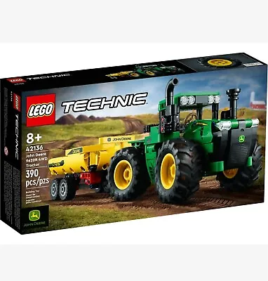 LEGO Technic 42136.  John Deere 9620R 4WD Tractor.  Brand New Factory Sealed. • $100