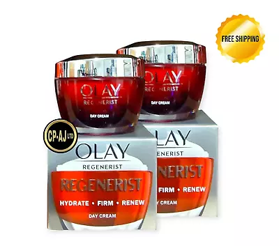 £21.49 • Buy 2 X Olay Regenerist 3 Point Firming Anti-Ageing Cream Moisturiser 50ml