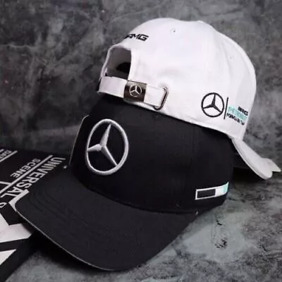 Men's Cap Hat Baseball Adjustable Mercedes Benz AMG Car Sport Baseball Hat Cap • $14.58