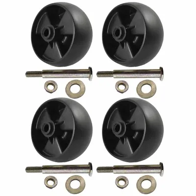 4Pk MTD Deck Wheel And Kit Cub Cadet 734-04155 Toro 112-0677 72-025 210-275 • $26.99