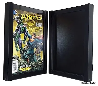 Comic Book Display Frame Case Shadow Box Black Magazine Lot Of 2 A • $62.50