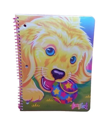 Lisa Frank Notebook 30th Bday Casey Golden Retreiver 2021 Spiral Bound School  • $3.99