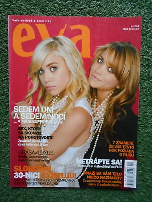 Mary-Kate & Ashley Olsen - Slovak Luxury Magazine EVA Nr. 1 - 2005 • $30