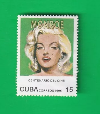 Marilyn Monroe Stamp Issued For The Cinema Centennial 1895-1995 • $1.15