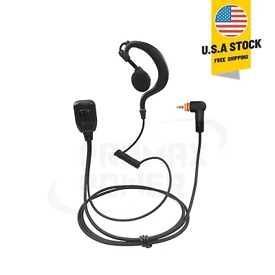 Swivel Earpiece With PTT Mic For Motorola Radios SL300 SL3500e SL7550 TLK100 • $13.99